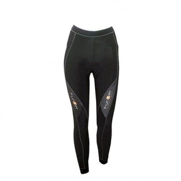 Funkier Womens Cycling Tights S134-C12 Black Pad