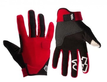 Race Face Trigger Gloves Red
