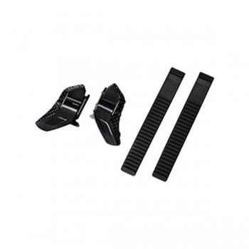 Shimano Low Profile Buckle&Strap Set (Black)