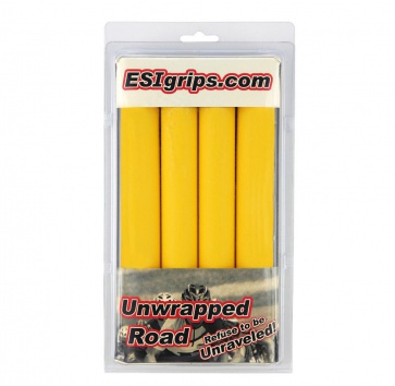 ESI ROAD UNWRAPPED SILICONE GRIP YELLOW