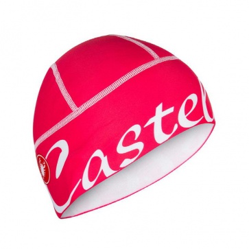 Castelli Womens Viva Donna Skully Cycling Cap Raspberry