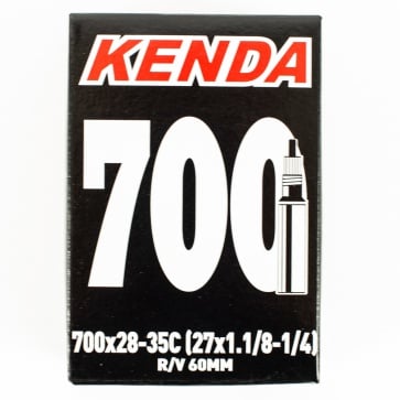 Kenda 700/28-35 Presta 60M (27X1.1/8-1/4)Removable Core Tube