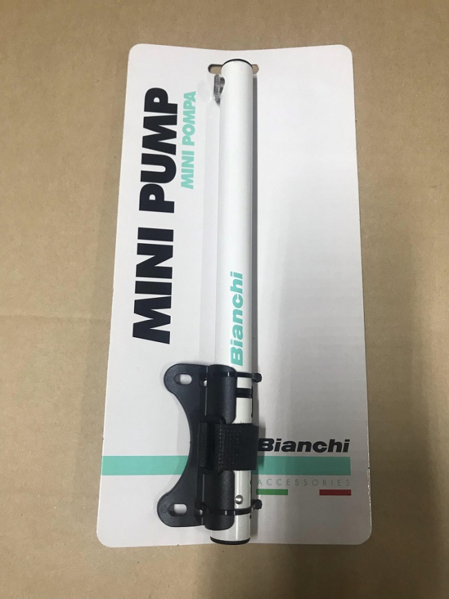 Bianchi Minipump White Alloy