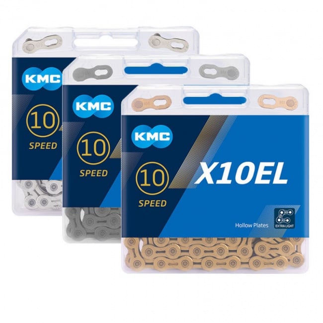 KMC Chain X10 EL 10speed Lightweight Silver