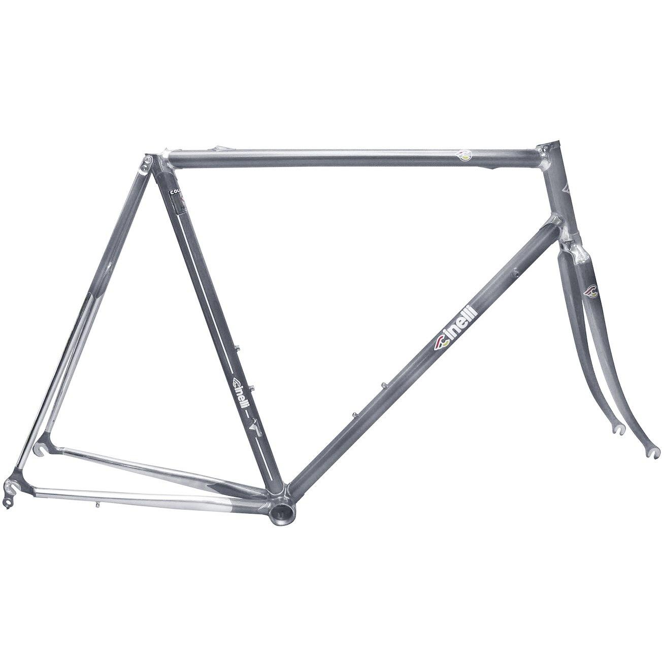 Cinelli Supercorsa Road Frame Set Titanium Grey