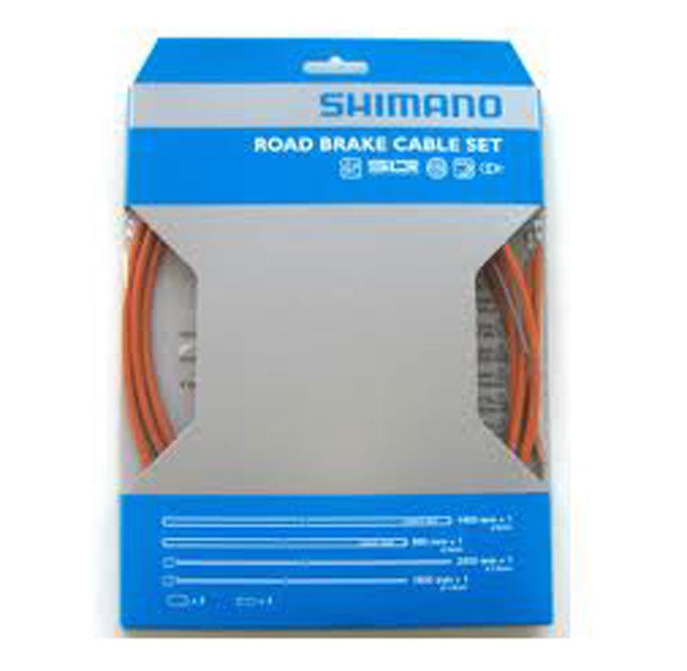 shimano ptfe road brake cable and housing set