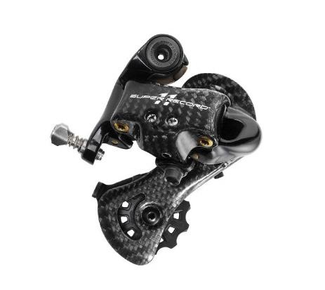 Super record 11 rear outlet derailleur
