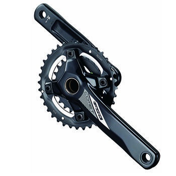 FSA Comet 175 22/36T D10 MegaExo Black No Bolt Design Crankset