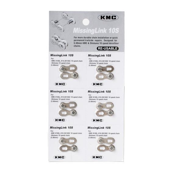 KMC Missing Link 10 SP silver Only One Link