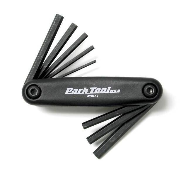 Bicycle hex wrench set clearance