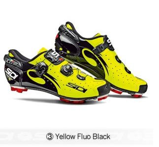 Sidi Drako SRS Carbon MTB Shoes Yellow Fluo Black
