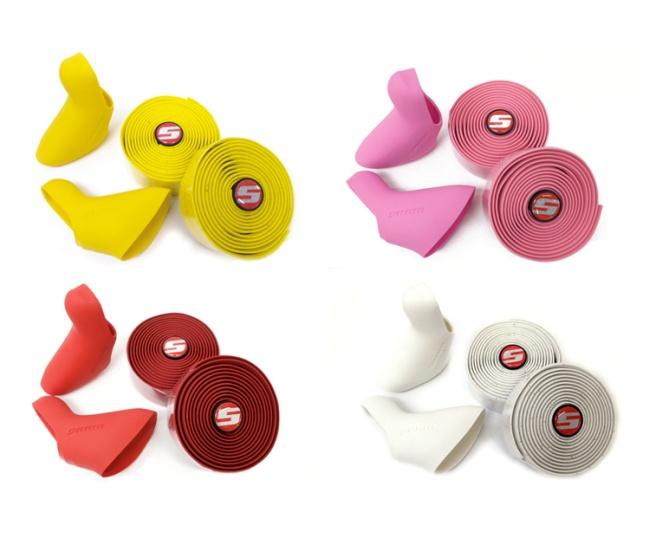 Sram Road Bike Hood Cover n Bar tape Set 4 colors
