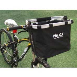BicycleHero Phlox Foldable Detachable Bike Basket Inc Mount