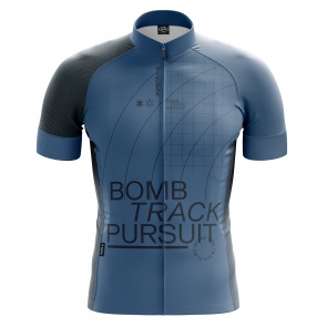 Bombtrack Shortsleeve Grips And Guides Midnight Blue Jersey