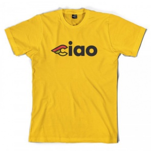 CINELLI CIAO T-SHIRT YELLOW 