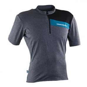 RaceFace Podium Jersey SS Charcoal Turquoise