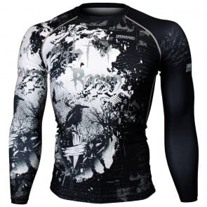 Btoperform Night of the Raven Full Graphic Compression Long Sleeve Shirts FX-157