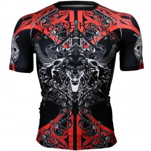 Btoperform Griffin Full Graphic Compression Short Sleeves Shirts FX-321