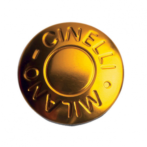 Cinelli Milano Anodized Handlebar Plugs - Gold