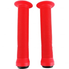 Curb Dog X-Gen Red 145mm Ribbed Flanged w/End Plug Grips