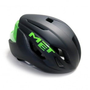 MET Strale Helmet-Black/Green
