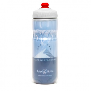 Polar Water Bottle Clean Colorado Zipstream 20oz 600ml