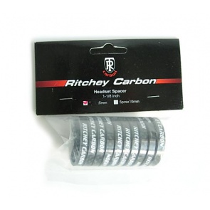 Ritchey Headset carbon spacer 5mm 1 1-8inch 10pcs