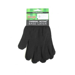 Thaw Thermal Active Base Layer gloves black