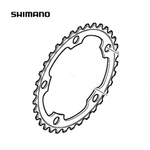 Shimano FC-5750 34T Road Bike Compact Chainring Black