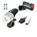 Sigma Speedster LED Front Light + Hiro Rear Light Complete Set