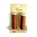 Gyes G-1035 Leather Grips Handmade 130mm Brown