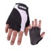 Havik 532 Meshfull Half Finger Gloves Sponge Pads White Black