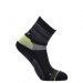 Rexy Straight Aqua Mid Socks Black