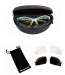 Bianchi cycling aquila optics sunglass goggles black