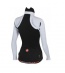 Castelli Transparente wind jersey FZ womens White Black