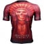 Btoperform Mohawk Spirit - Red Full Graphic Compression Short Sleeves Shirts FX-302R