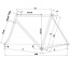 Cinelli Gazzetta Complete Fixed Gear Bike - Blue 